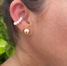 Load image into Gallery viewer, 18k Gold Filled Beaded Earring Cuffs