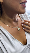Load image into Gallery viewer, 18k Gold Filled Leaf Toggle Choker