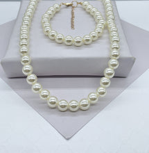 Load image into Gallery viewer, 18k Gold Filled Large Pearl Set