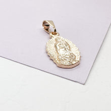 Load image into Gallery viewer, 18k Gold Filled Small Plain Guadalupe Pendant
