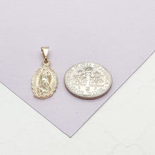 Load image into Gallery viewer, 18k Gold Filled Small Plain Guadalupe Pendant