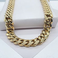 Load image into Gallery viewer, 14k Gold Filled Thick 14mm Miami Cuban Link Chain, Cuban Necklace, Cadena de Labon Cubano