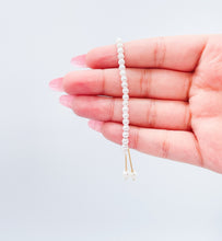 Load image into Gallery viewer, 18k Gold Filled Pearl Adjustable Bracelet