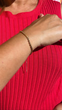 Load image into Gallery viewer, 18k Gold Filled 3mm Rope Bracelet