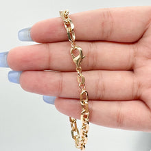 Load image into Gallery viewer, 18k Gold Filled Chunky 6 mm Cable Link Paper Clip Set