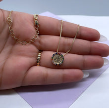 Load image into Gallery viewer, 18k Gold Filled San Benito Charm Necklace
