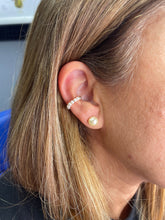 Load image into Gallery viewer, 18k Gold Filled Beaded Ear Cuffs in Pearl Gold Bead Styles