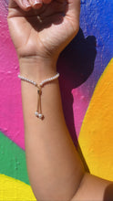 Load image into Gallery viewer, 18k Gold Filled Pearl Adjustable Bracelet