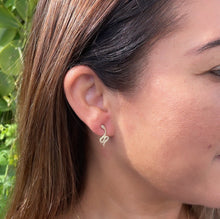 Load image into Gallery viewer, 18k Gold Filled Plain Snake Stud Earring