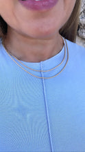 Load image into Gallery viewer, 18k Gold Filled 2mm Dainty Rope Chain