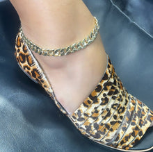 Load image into Gallery viewer, 18k Gold Filled Thick Cuban Link Anklet Available In 2 Styles