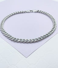 Load image into Gallery viewer, Anklet 18k Gold Filled 6mm Chunky Cuban Link, Gold Filled Curb Link Anklet,