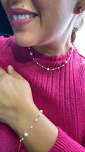Load image into Gallery viewer, 18k Gold Filled Heart Shaped Faux Pearl Set