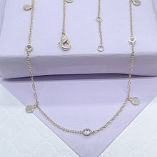 Load image into Gallery viewer, 18k Gold Filled Extra Long Dainty Layering Necklace