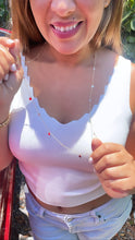 Load image into Gallery viewer, 18k Gold Filled Extra Long Dainty Layering Necklace