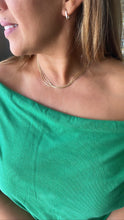 Load image into Gallery viewer, 18k Gold Filled 3 In 1 Flat Snake Link Chain