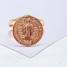 Load image into Gallery viewer, 18k Gold Filled Smooth Plain San Benito Ring