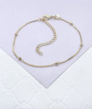 Load image into Gallery viewer, 18k Gold Filled Satellite Chain 1mm Necklace