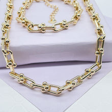 Load image into Gallery viewer, 18k Gold Filled Bone Link Set