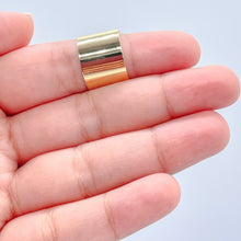 Load image into Gallery viewer, 18k Gold Filled Plain Thin, Wide Adjustable Ring