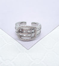 Load image into Gallery viewer, 18k Gold Filled 18k Gold Filled Belt Style Adjustable Ring