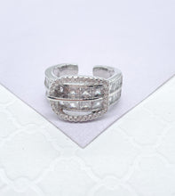 Load image into Gallery viewer, 18k Gold Filled Adjustable Belt Buckle Ring