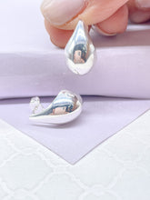 Load image into Gallery viewer, 18k Gold Filled Chunky Smooth Tear Drop Earring