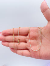 Load image into Gallery viewer, 18k Gold Filled Dainty Ultra-Thin Layering Tennis Chain Bracelet & Choker Set
