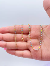 Load image into Gallery viewer, 18k Dainty Colorful Small Bead Set
