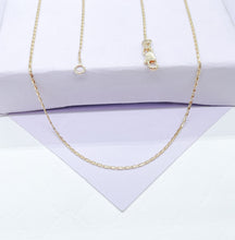 Load image into Gallery viewer, 18k Gold Filled Bar Chain: Minimalist Layering Necklace