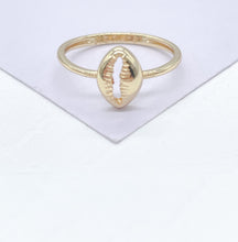 Load image into Gallery viewer, 18k Gold Filled Dainty, Conch Shell and Fish Tail Dainty Rings