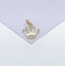 Load image into Gallery viewer, 18k Gold Filled Plain 5-Point Coronet Pendant