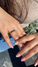 Load image into Gallery viewer, 18k Gold Filled Plain Dainty Minimalist Tiny Signet plaque Ring
