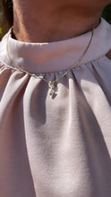 Load image into Gallery viewer, 18k Gold Filled Plain Dainty Crescent Moon and Lightning Bolt Pendants