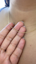 Load image into Gallery viewer, 18k Gold Filled Smooth 1mm Long Bar Spacialty Chain, Layering Necklace, Dainty Necklace, For Her, Minimalist Chain