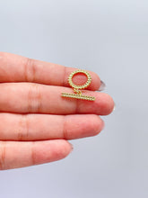 Load image into Gallery viewer, 18k Gold Filled Toggle Clasps Available in Various Styles Made for Jewlery Making