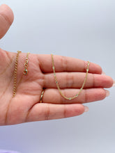 Load image into Gallery viewer, 18k Gold Filled 16 Inch 3 in 1 Patterned Flat Sequin SunBurst Satellite Chain Necklace For Wholesale, Dainty Jewlery, Layering Necklace,