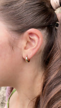Load image into Gallery viewer, 18k Gold Filled Hoop Earrings: Small Teardrop Shape, 6mm