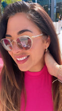 Load image into Gallery viewer, 18k Gold Filled Tiny 2mm Large Dainty Hoop Earring