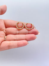 Load image into Gallery viewer, 18k Gold Filled Tiny 2mm Large Dainty Hoop Earring