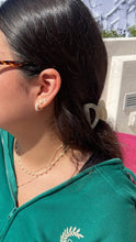 Load image into Gallery viewer, 18k Gold Filled Simulated Pearl Stud Earrings: Dainty Jewelry Supplies