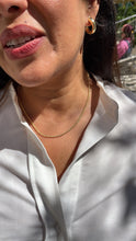 Load image into Gallery viewer, 18K Gold Filled 2mm Wheat Link Tube ,Daily Jewlery, Dainty Necklace,
