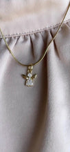 Load image into Gallery viewer, 18k Gold Filled Pave Angel Pendant: Religious Charm