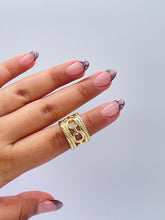 Load image into Gallery viewer, 18k GoldFilled Adjustable Chunky Link Ring