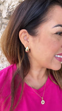 Load image into Gallery viewer, 18k Gold Filled Tear Drop Stud Earrings: Dainty Jewelry