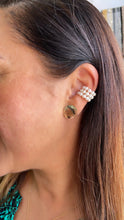 Load image into Gallery viewer, 18k Gold Filled XL 3 Layered Pearl Ear Cuff