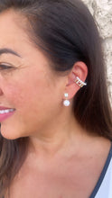 Load image into Gallery viewer, 18k Gold Filled Beaded Ear Cuffs and Pearl Gold Bead Styles