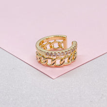 Load image into Gallery viewer, 18k Gold Filled Cuban Link Ear Cuff
