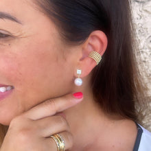 Load image into Gallery viewer, 18k Gold Filled 5 Layered Bead Ear Cuff