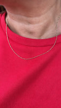 Load image into Gallery viewer, Dainty 18k Gold Filled 3 in 1, 1mm Extra Thin Dash Dot Chain